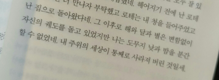 어쩌면해피엔딩님의 젊은 베르테르의 슬픔 게시물 이미지