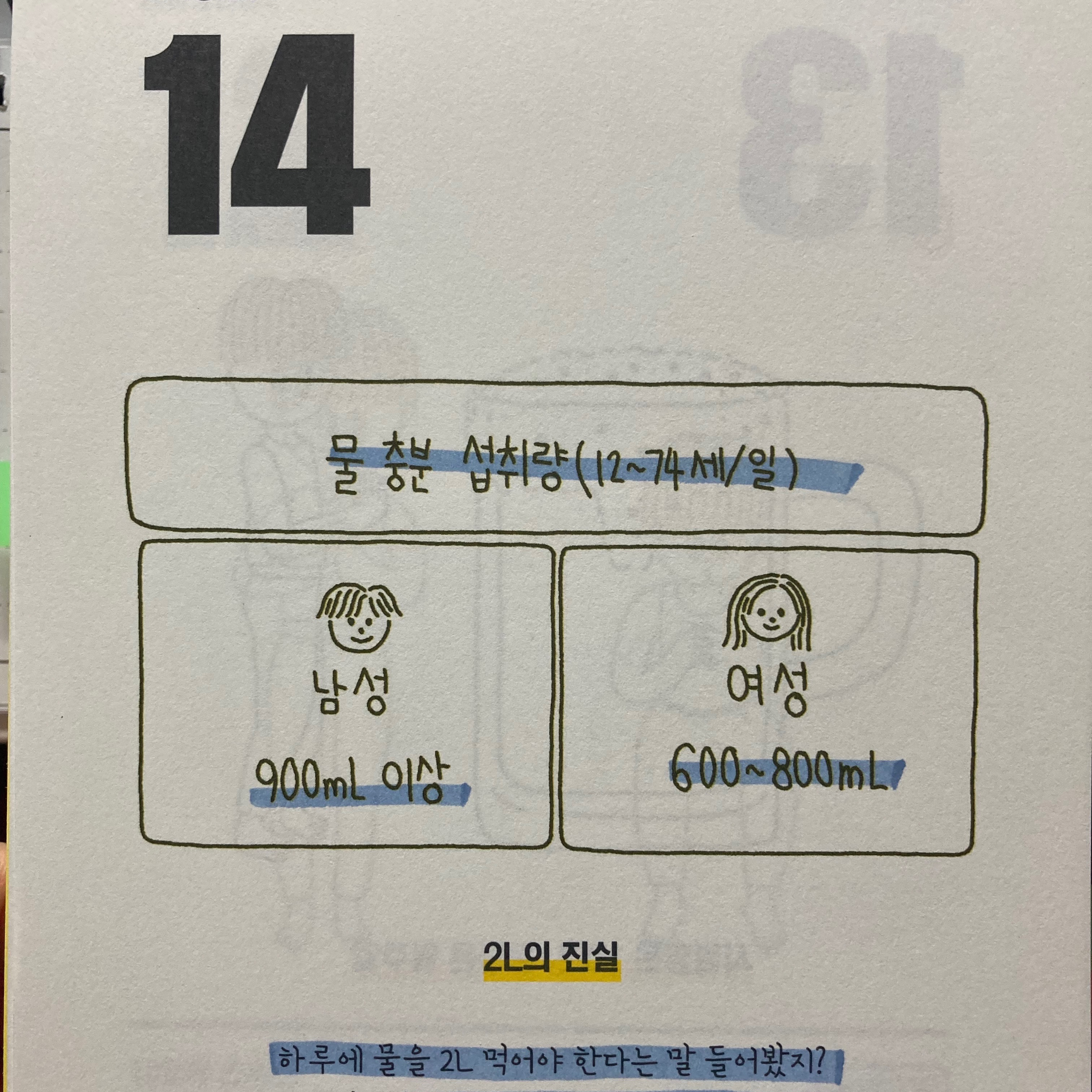 사계절 독서가님의 리뷰 이미지 0 - 오늘부터 시작하는 건강 일력 365 (1일 1동작 운동 영상 QR 코드 수록)