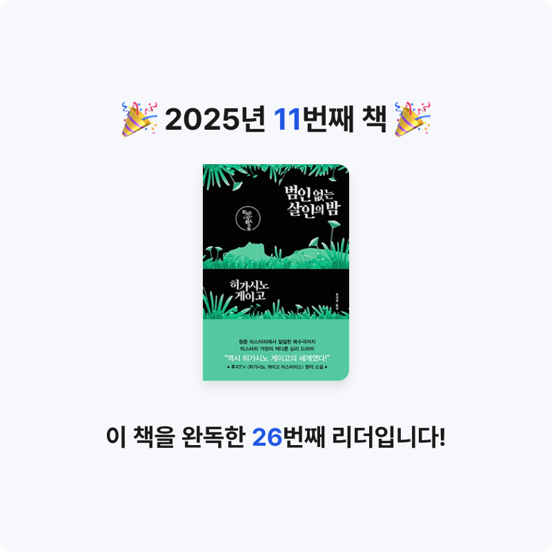 이예진님의 범인 없는 살인의 밤 게시물 이미지
