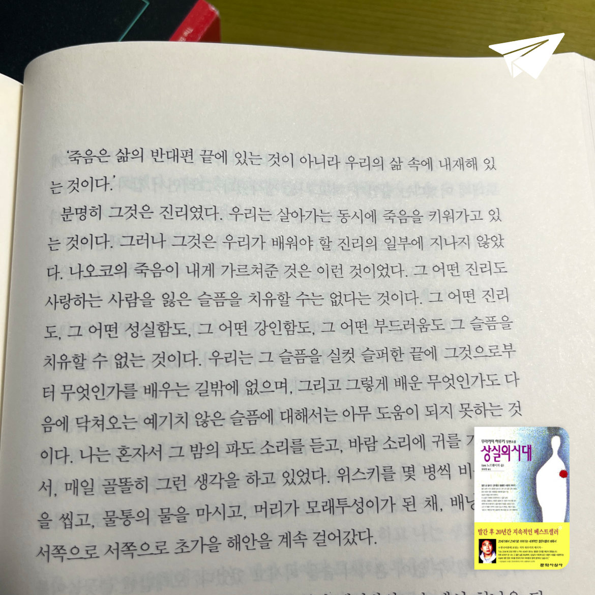 잉순님의 상실의 시대 게시물 이미지