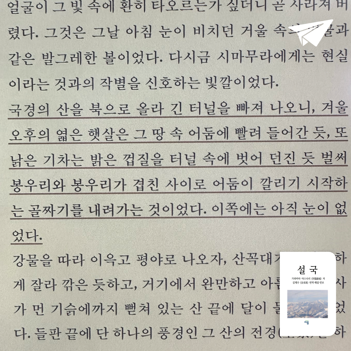 큰목소리님의 설국 게시물 이미지